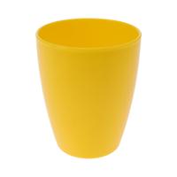 Drinkbekers van onbreekbaar kunststof - 340 ml - geel - kinderen