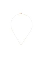 Gigi Clozeau collier à détails de perles et diamants - ROSE GOLD