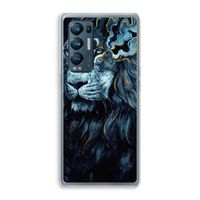 Darkness Lion: Oppo Find X3 Neo Transparant Hoesje
