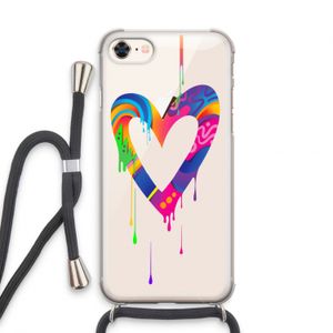 Melts My Heart: iPhone 8 Transparant Hoesje met koord