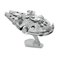 Metal Earth bouwpakket Star Wars Millennium Falcon - thumbnail