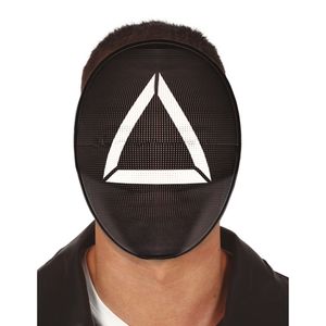 Verkleed masker game driehoek bekend van tv serie   -