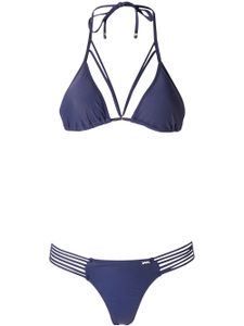 Amir Slama triangle bikini set - Bleu