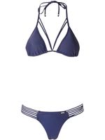 Amir Slama triangle bikini set - Bleu - thumbnail