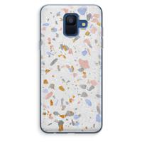 Terrazzo N°8: Samsung Galaxy A6 (2018) Transparant Hoesje - thumbnail
