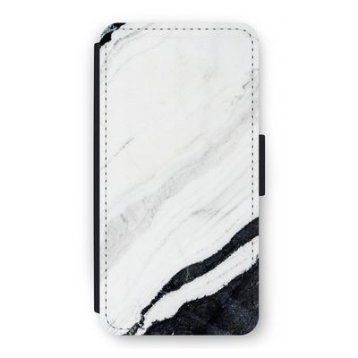 Elegante marmer: iPhone 12 Pro Flip Hoesje