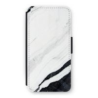 Elegante marmer: iPhone 12 Pro Flip Hoesje