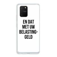Belastinggeld: Samsung Galaxy S10 Lite Transparant Hoesje