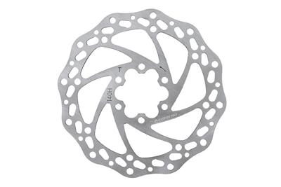 Massi Remschijf 140mm 6STD - Zilver Massi Remschijf 140mm 6STD - Zilver