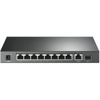 TP-Link TL-SG1210P Unmanaged Gigabit Ethernet (10/100/1000) Power over Ethernet (PoE) Grijs - thumbnail
