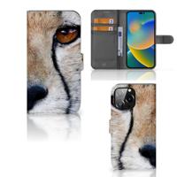 iPhone 14 Pro Max | Telefoonhoesje | Met pasjeshouder | Cheetah iPhone 14 Pro Max | Telefoonhoesje | Met pasjeshouder | Cheetah