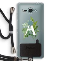 Green Brush: Sony Xperia XZ2 Compact Transparant Hoesje met koord Green Brush: Sony Xperia XZ2 Compact Transparant Hoesje met koord