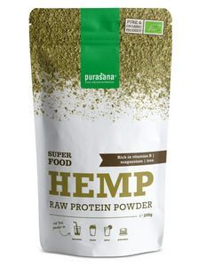 Purasana Vegan Hemp Protein Raw Powder