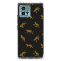 Case Anti-shock voor otorola Moto G72 Leopards