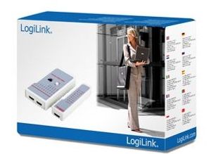 LogiLink WZ0017 netwerkkabeltester Paars, Wit
