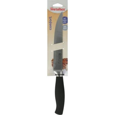 Metaltex comfort vleesmes 33 cm zwart/rvs
