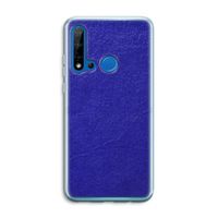 Majorelle Blue: Huawei P20 Lite (2019) Transparant Hoesje