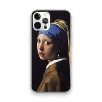 The Pearl Earring: iPhone 12 Pro Max Transparant Hoesje The Pearl Earring: iPhone 12 Pro Max Transparant Hoesje