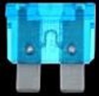 Steekzekering 15a blauw