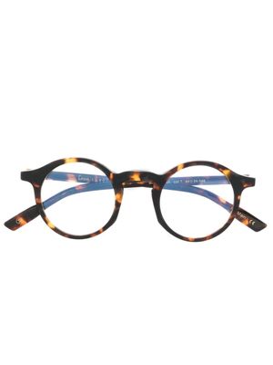 Lesca lunettes de vue à effet écailles de tortue - Marron