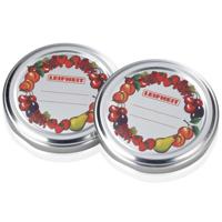 Leifheit 3177 deksel voor weckpotten van 235 ml 8,2 cm