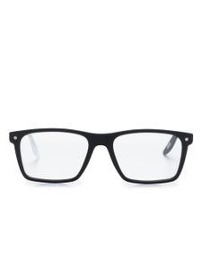 Snob lunettes de vue à monture rectangulaire - Noir