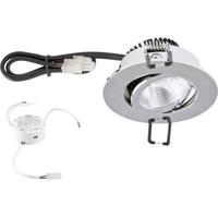 EVN PC20D91102 EVN Lichttechnik LED-inbouwlamp LED LED vast ingebouwd 8.4 W Chroom