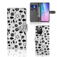 Telefoonhoesje met Naam Samsung S10 Lite Silver Punk
