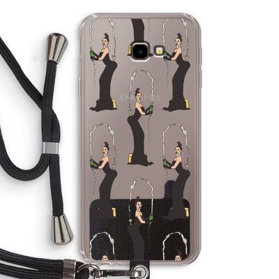 Pop Some Kim: Samsung Galaxy J4 Plus Transparant Hoesje met koord