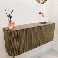 Toiletmeubel Mondiaz Joya Dlux | 101.6 cm | Meubelkleur Dusk | Faye wastafel Arena Wasbak Rechts | Zonder kraangat(en) Toiletmeubel Mondiaz Joya Dlux | 101.6 cm | Meubelkleur Dusk | Faye wastafel Arena Wasbak Rechts | Zonder kraangat(en)