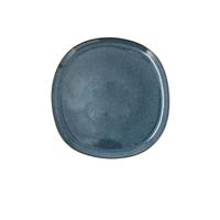 Eetbord Bidasoa Ikonic Blauw Keramisch 20,2 x 19,7 x 1,3 cm (6 Stuks) (Pack 6x)