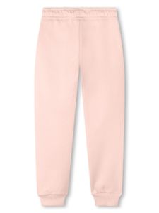 Lanvin Enfant pantalon de jogging à taille à lien de resserrage - Rose