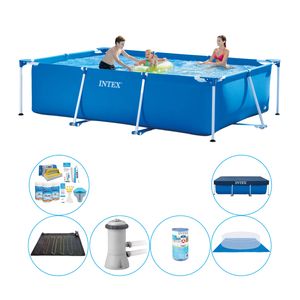 Intex Frame Pool Rechthoekig 300x200x75 cm - Zwembad Plus Accessoires