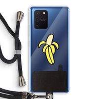 Banana: Samsung Galaxy Note 10 Lite Transparant Hoesje met koord