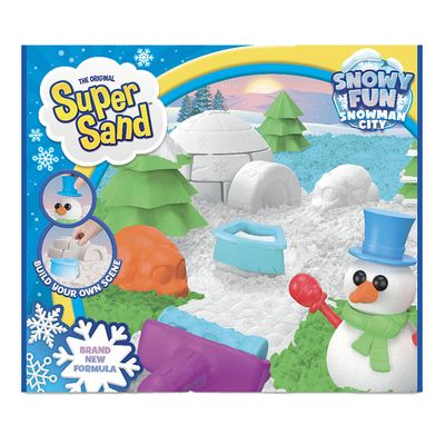 Goliath Games Super sand snowy fun - snowman city speelset