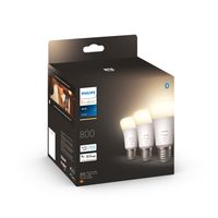 Philips Hue standaardlamp - warmwit licht - 3-pack - E27 - 800lm