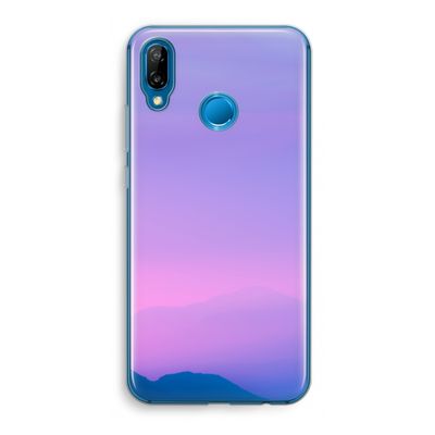 Sunset pastel: Huawei P20 Lite Transparant Hoesje