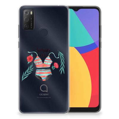 Alcatel 1S (2021) Telefoonhoesje met Naam Boho Summer Alcatel 1S (2021) Telefoonhoesje met Naam Boho Summer