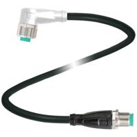 Pepperl+Fuchs 240784-100020 Sensor/actuator connector, geassembleerd Aantal polen (sensoren): 4, 4 0.6 m 1 stuk(s)