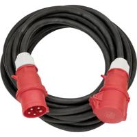 Brennenstuhl 1167320250 Stroom Verlengkabel 16 A Zwart 25.00 m H07RN-F 5G 6 mm²