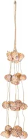 Mega Collections Xana Shell Hanger - 4-lagen - 7 x 35 cm - Wit