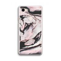 Roze stroom: Google Pixel 3 Transparant Hoesje