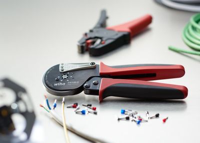 Wiha 41246 kabel krimper Krimptang Zwart, Rood
