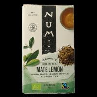 Numi Green tea mate lemon bio 18 Zakjes