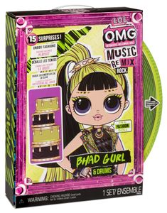 MGA Entertainment L.O.L. Surprise! OMG Remix Rock - Bhad Gurl and Drums pop