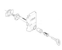 GIVI Slot, Onderdelen motokoffers, Z8024MR