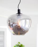 Hanglamp met smoke glas en E27 fitting &apos;By Rydens Bellissimo&apos;