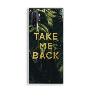 Take me back: Samsung Galaxy Note 10 Plus Transparant Hoesje