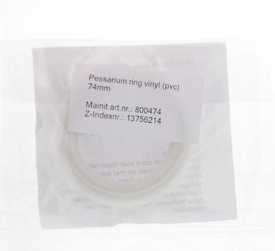 Mainit Pessarium ring vinyl (PVC) 74mm