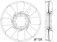 Koelventilator CFW50000P